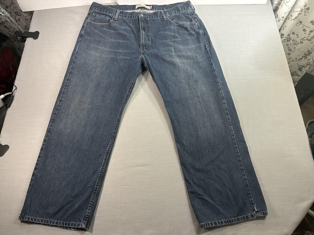 Levi's 569 Loose Straight Jeans Mens 42x30 Fits 40x27 Baggy Denim Skater Casual